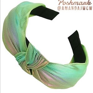 Mermaid Unicorn Metallic Rainbow Headband Option 8